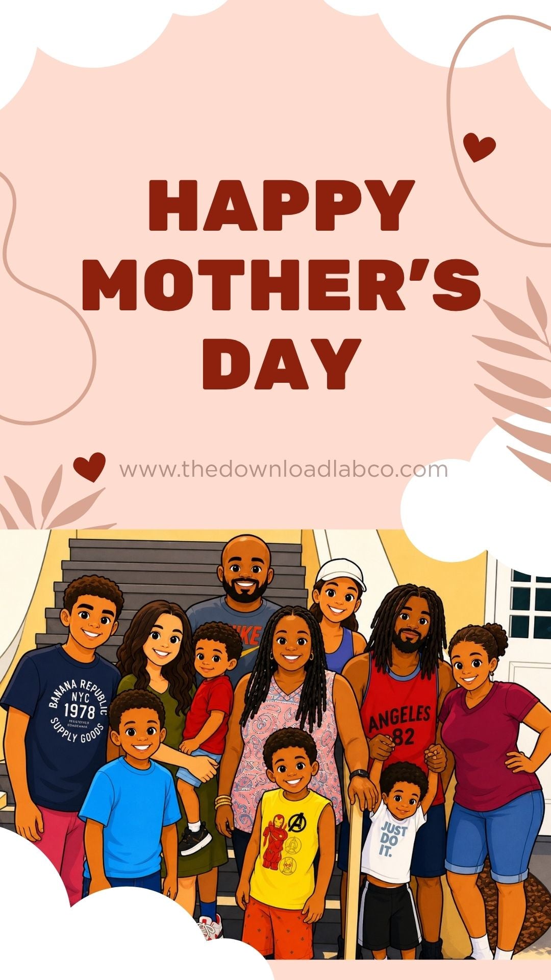 Voice Recording | Personalized Mother’s Day Keepsake Card | Digital Download