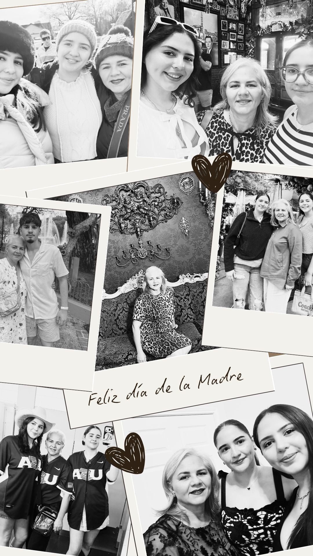 Feliz dia de la Madre | Collage | Animated Digital Download | Custom eCard