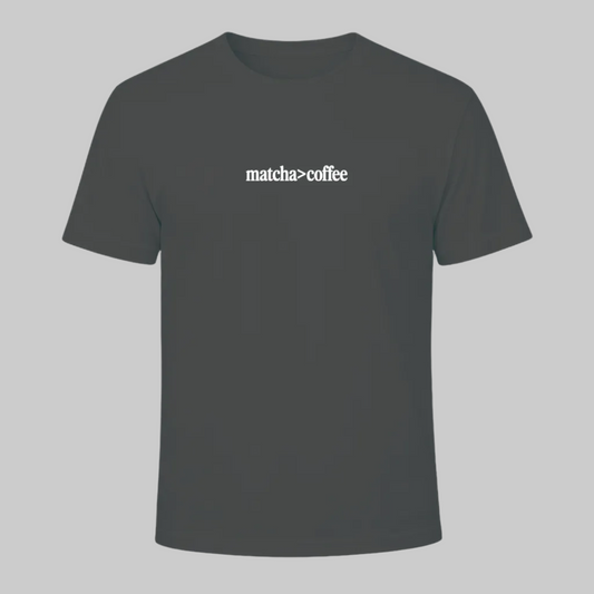 matcha>coffee Statement Tee