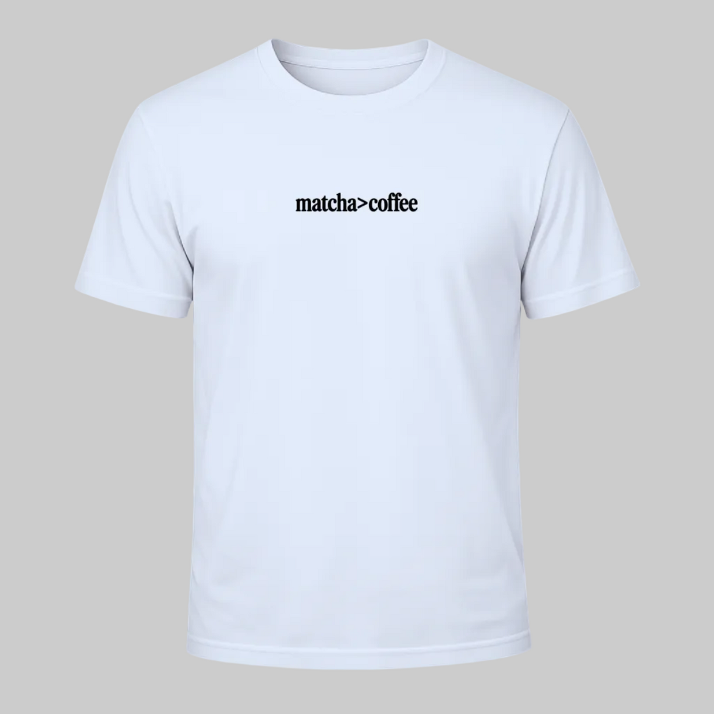 matcha>coffee Statement Tee